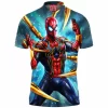 Comic Polo Shirt, Spider-man Polo Shirt