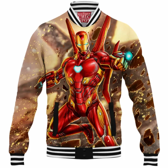 Iron Man Baseball Jacket