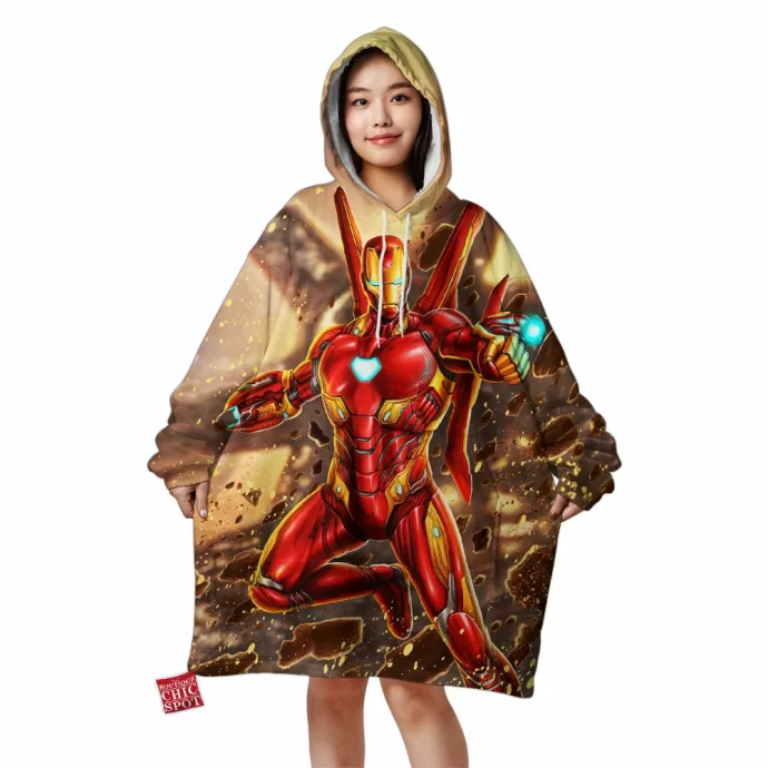 Iron Man Blanket Hoodie