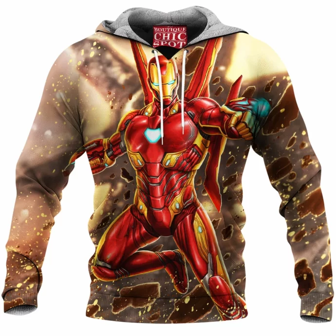 Iron Man Fleece Hoodie