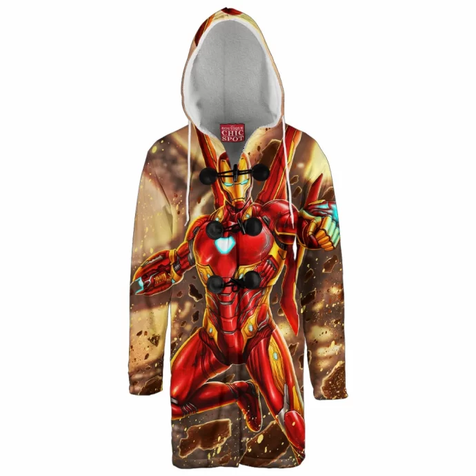 Iron Man Hooded Cloak Coat