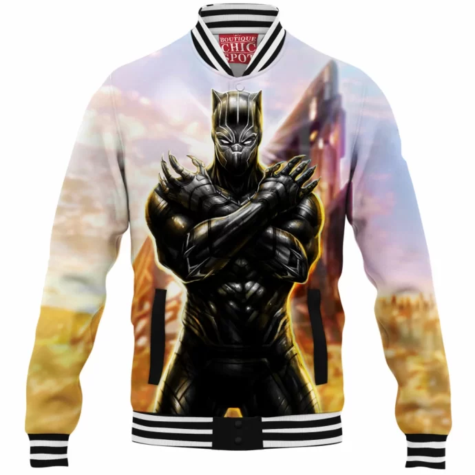 Black Panther Baseball Jacket