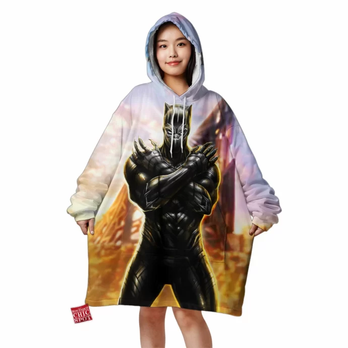 Black Panther Blanket Hoodie