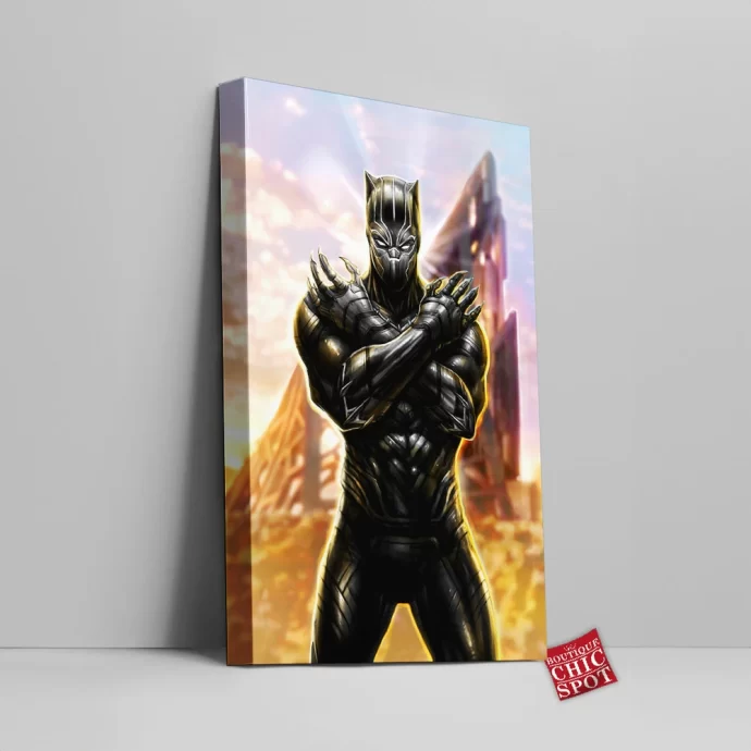 Black Panther Canvas Wall Art