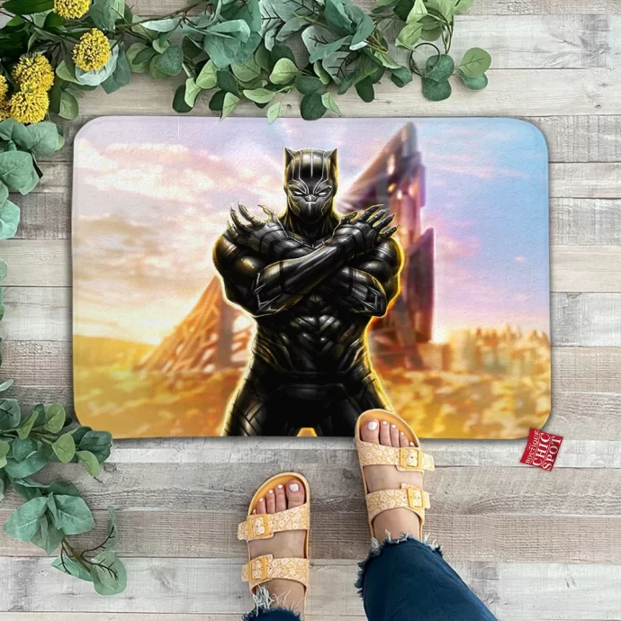 Black Panther Doormat