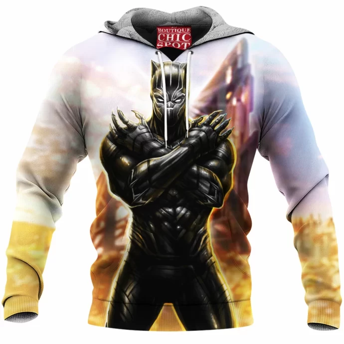 Black Panther Fleece Hoodie