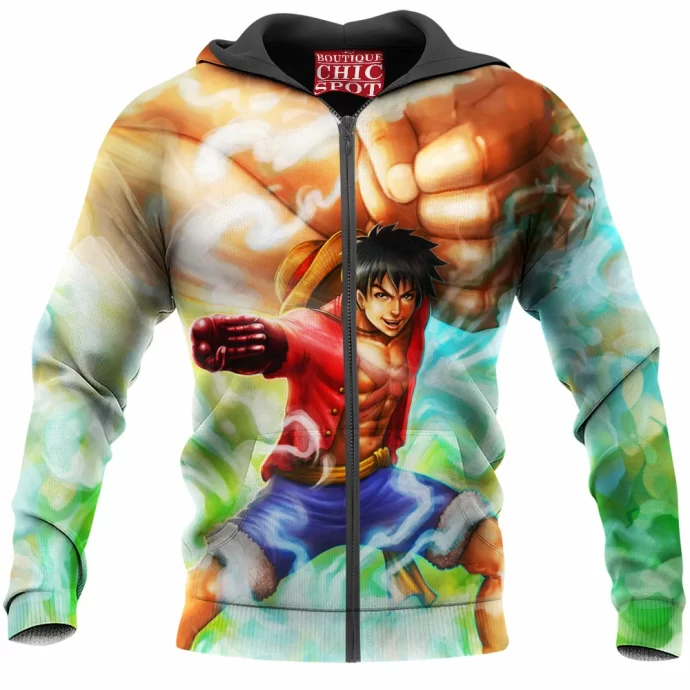 Monkey D Luffy Zip Hoodie