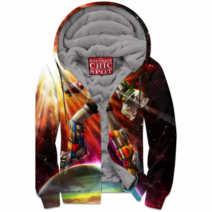 Voltron Zip Fleece Hoodie