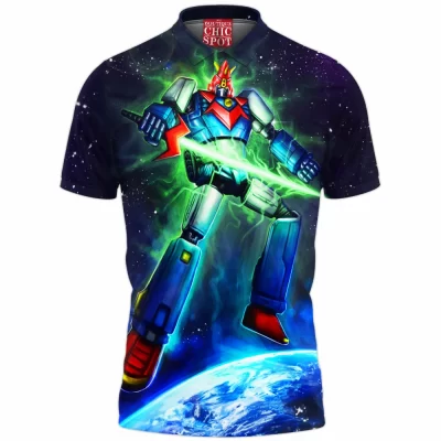 Anime Polo Shirt, Voltes V Polo Shirt