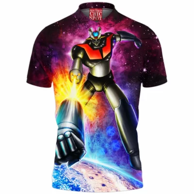 Anime Polo Shirt, Mazinger Z Polo Shirt