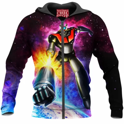 Anime Zip-Hoodie, Mazinger Z Zip-Hoodie