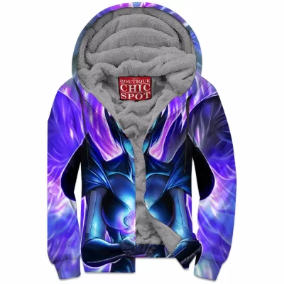 Game Zip-Fleece-Hoodie, Dota Zip-Fleece-Hoodie, Warcraft Zip-Fleece-Hoodie, Vengeful Spirit Zip-Fleece-Hoodie