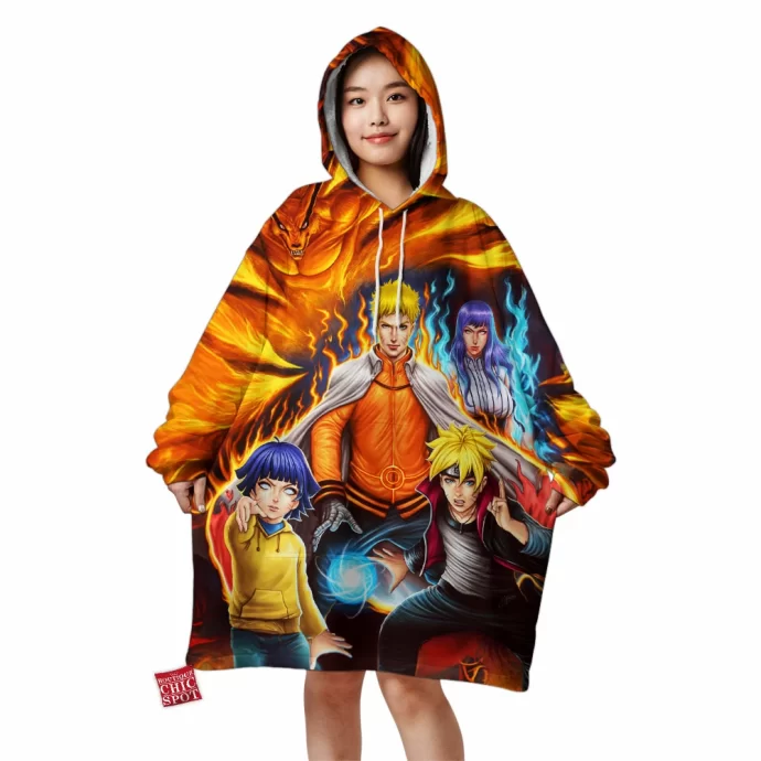 The Naruto Uzumaki Family Blanket Hoodie