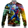 Comic Baseball-Jacket, Spider-man Baseball-Jacket