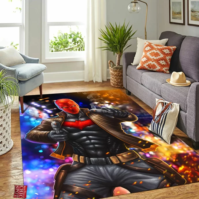 Darth Vader Vs Velociraptor Rectangle Rug