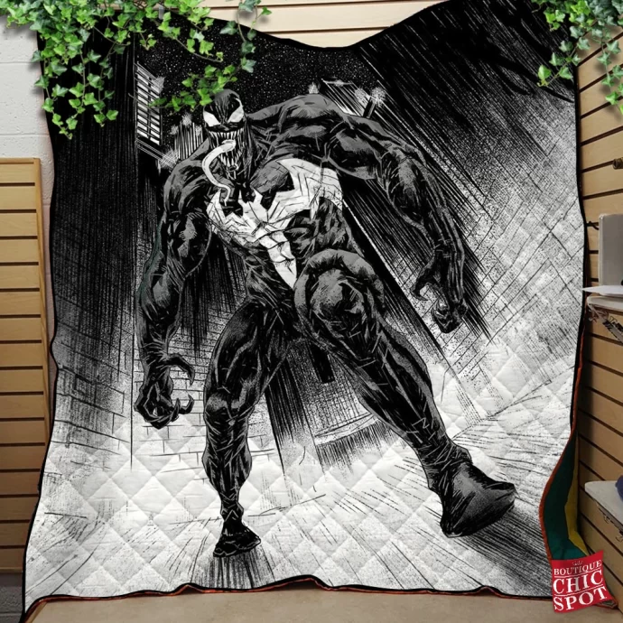 Venom Quilt Blanket