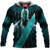 Friday The 13th Fleece-Hoodie, Horror Fleece-Hoodie, Jason Voorhees Fleece-Hoodie