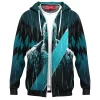 Friday The 13th Zip-Hoodie, Horror Zip-Hoodie, Jason Voorhees Zip-Hoodie