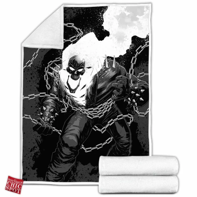 Ghost Rider Fleece Blanket