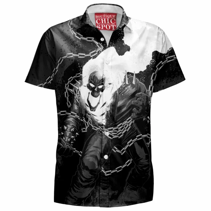 Ghost Rider Hawaiian Shirt