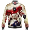 Optimus Prime Baseball-Jacket, Sci-Fi Baseball-Jacket, Transformers Baseball-Jacket
