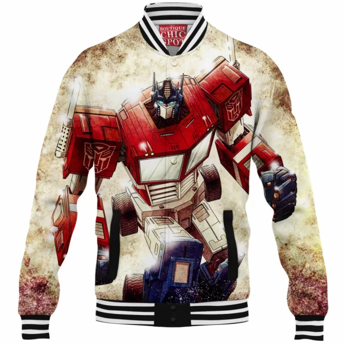 Optimus Prime Baseball Jacket