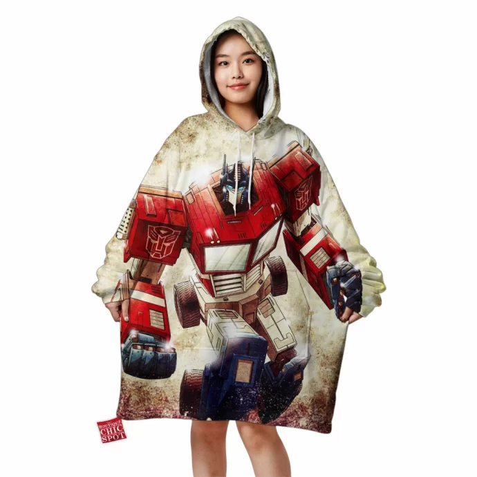 Optimus Prime Blanket Hoodie