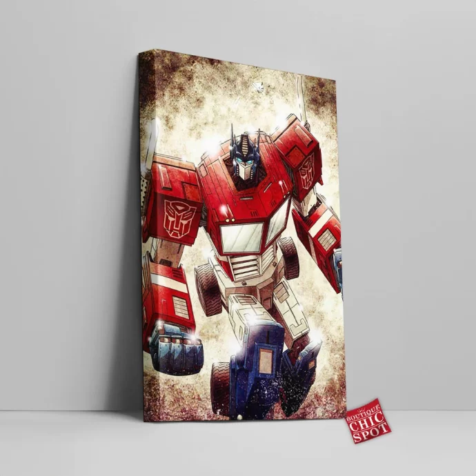 Optimus Prime Canvas Wall Art