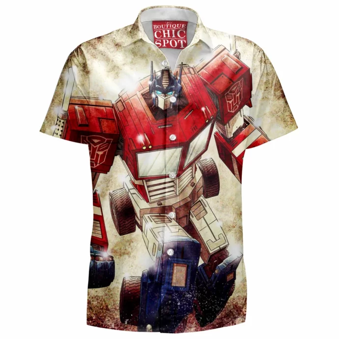 Optimus Prime Hawaiian Shirt