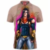 Android 17 Polo Shirt, Anime Polo Shirt, Dragon Ball Polo Shirt