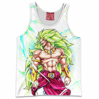 Anime Tank-Top, Dragon Ball Tank-Top, Super Saiyan Tank-Top, Broly Tank-Top