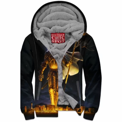 Knight Zip-Fleece-Hoodie