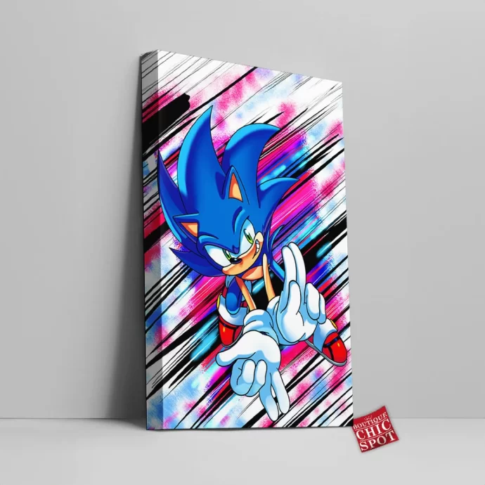 Sonic Canvas Wall Art