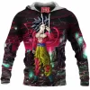Anime Fleece-Hoodie, Dragon Ball Fleece-Hoodie, GoKu Fleece-Hoodie, Super Saiyan 4 Fleece-Hoodie