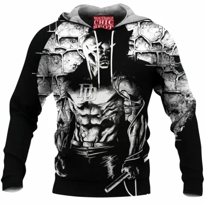 Comic Fleece-Hoodie, Daredevil Fleece-Hoodie