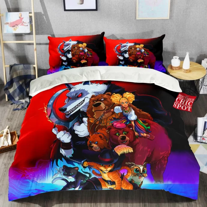 Puss In Boots Bedding Set