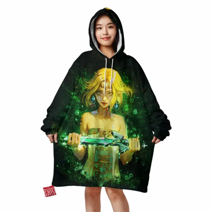 The Legend Of Zelda Tears Of The Kingdom Blanket Hoodie