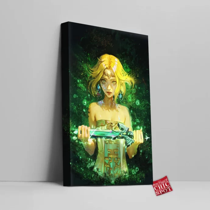 The Legend Of Zelda Tears Of The Kingdom Canvas Wall Art