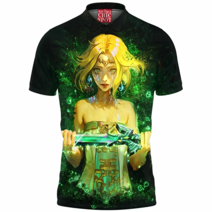 The Legend Of Zelda Tears Of The Kingdom Polo Shirt