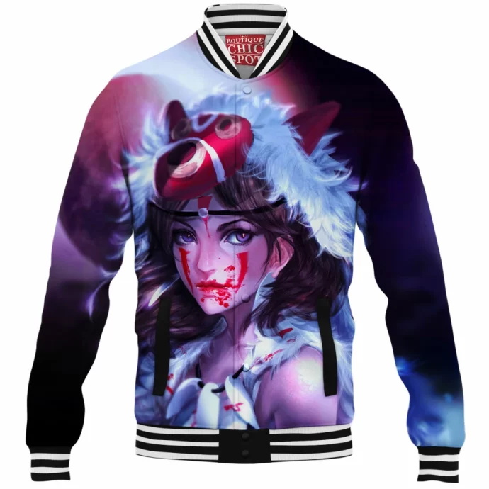 Mononoke Hime Baseball Jacket