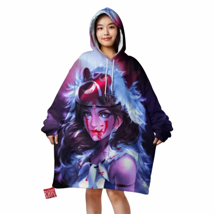 Mononoke Hime Blanket Hoodie