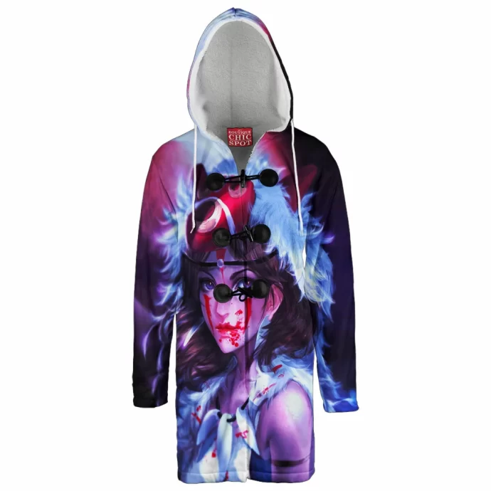 Mononoke Hime Hooded Cloak Coat