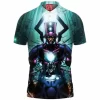 Comic Polo Shirt, Galactus Polo Shirt