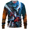 Spider Men Knitted Sweater