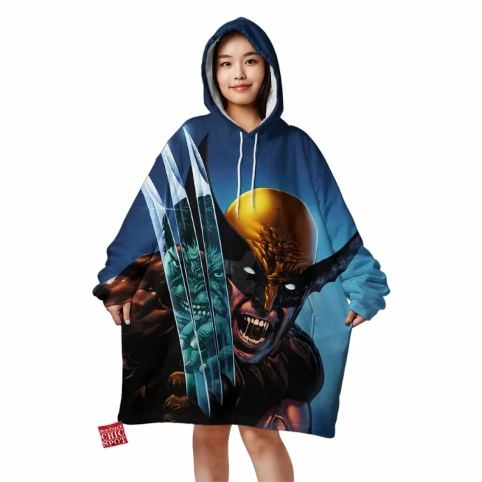 Incredible Hulk Blanket Hoodie