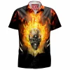 Comic Hawaiian-Shirt, Ghost Rider Hawaiian-Shirt