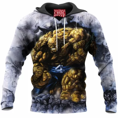 Ben Grimm Hoodie, Comic Hoodie, Fantastic Four Hoodie, The Thing Hoodie