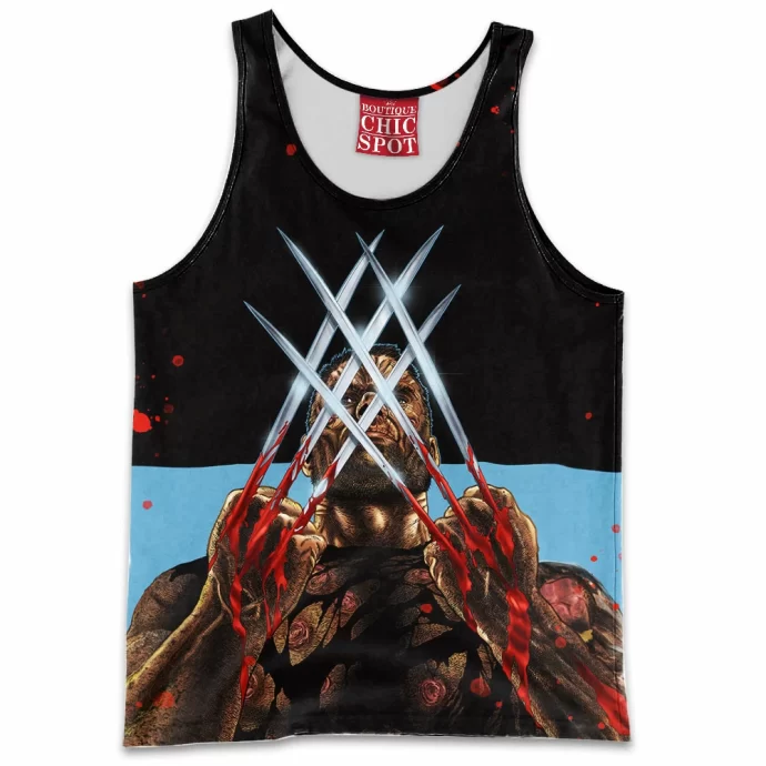 Wolverine And Blades Tank Top