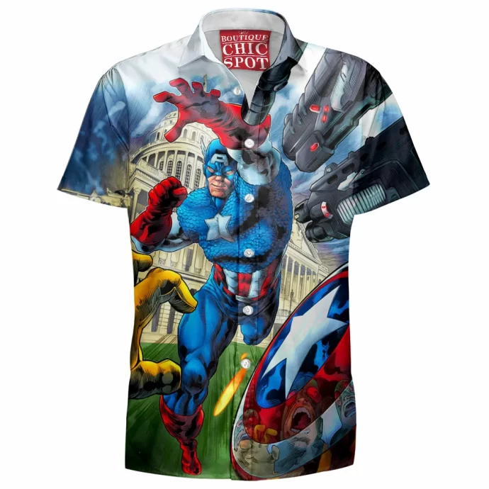 Captain America Hawaiian Shirt