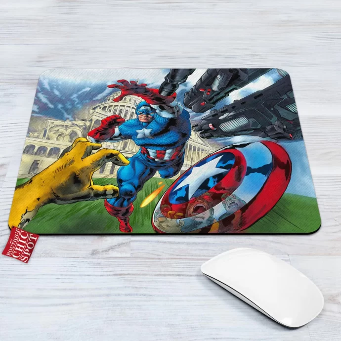 Captain America Mouse Pad